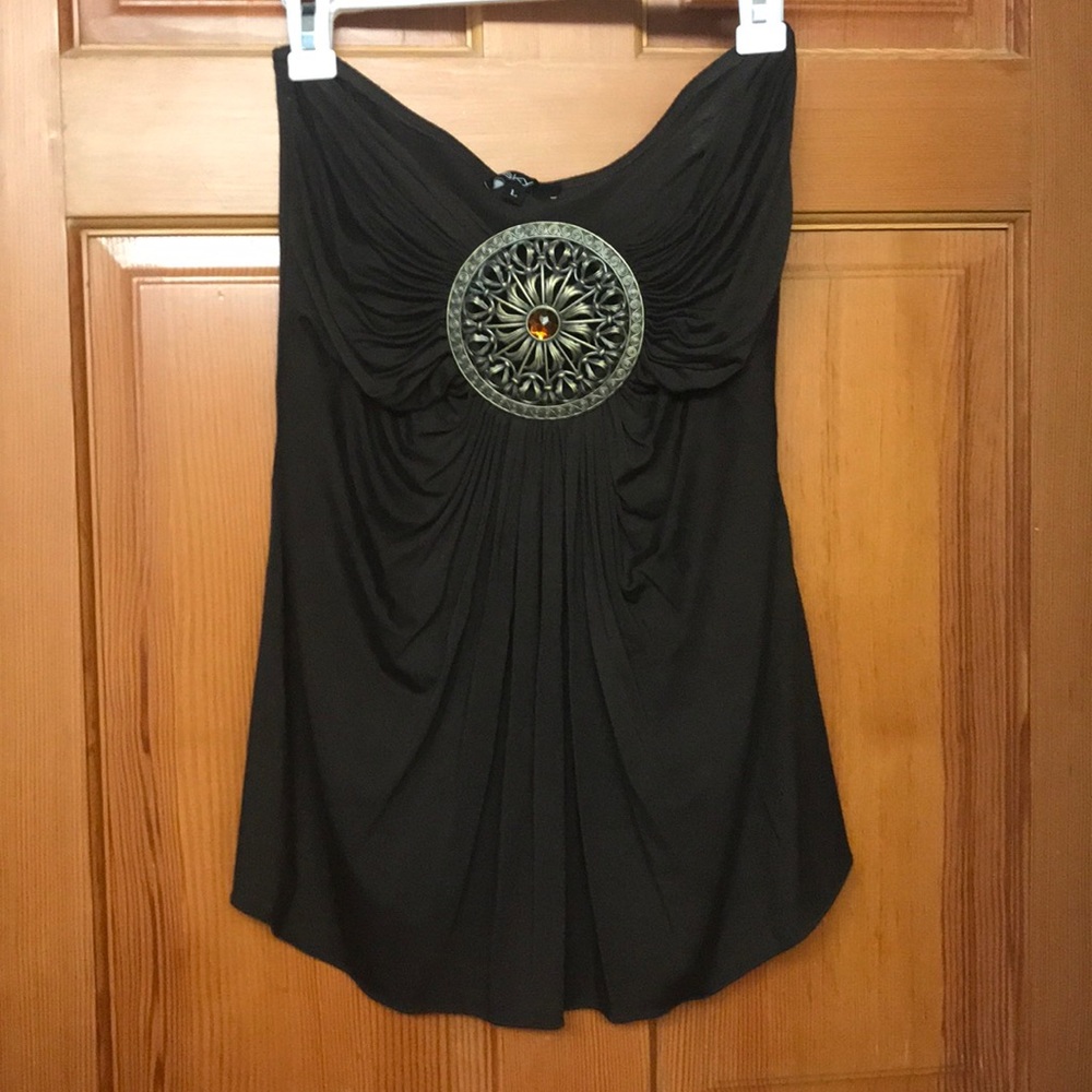 Sky Strapless Top